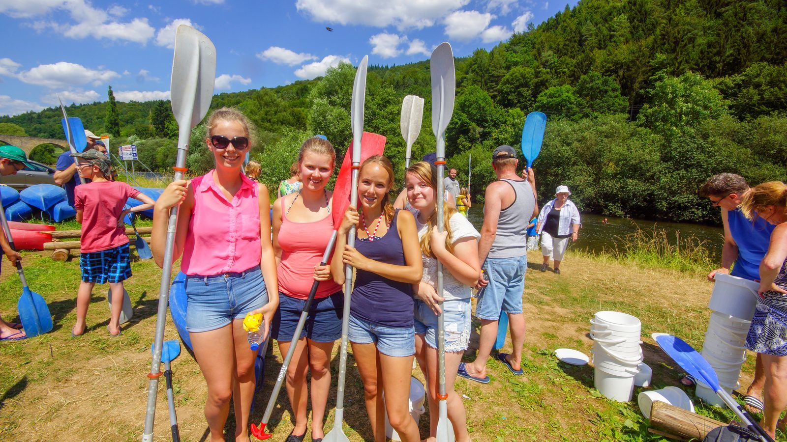 canoeing at Walsdorf