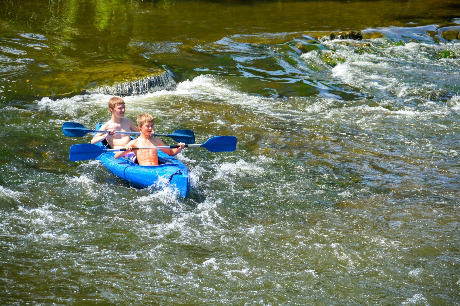 canoeing at Walsdorf