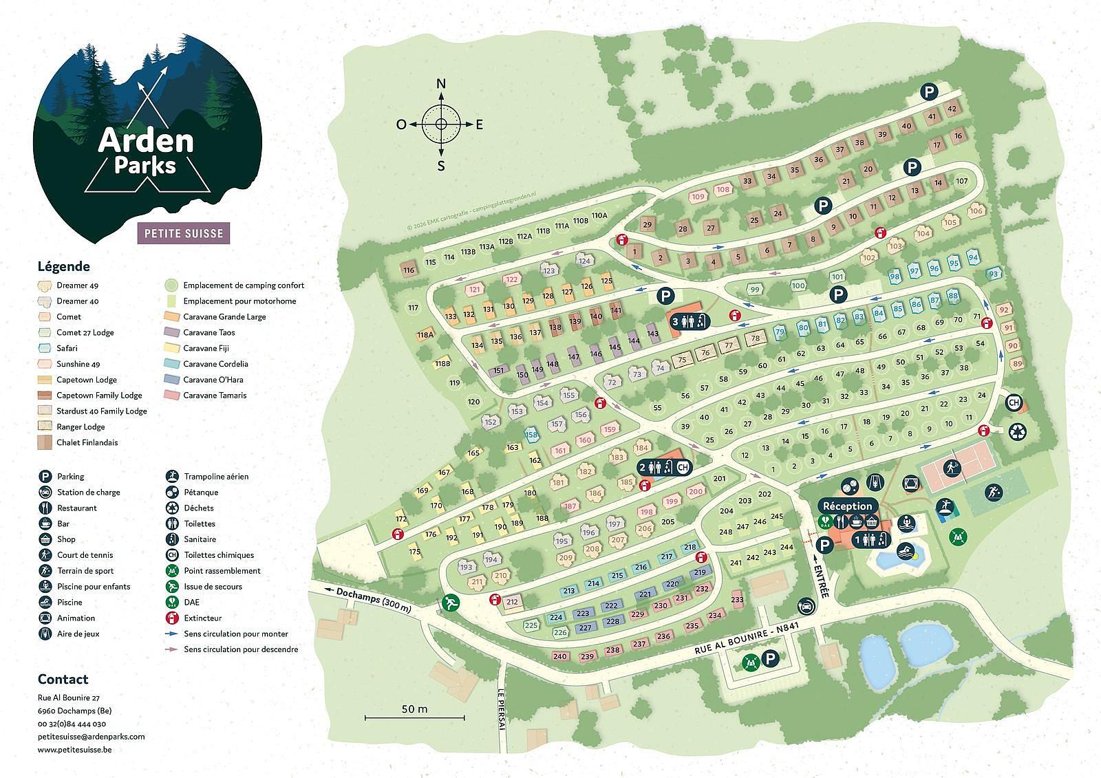 Map ArdenParks Petite Suisse