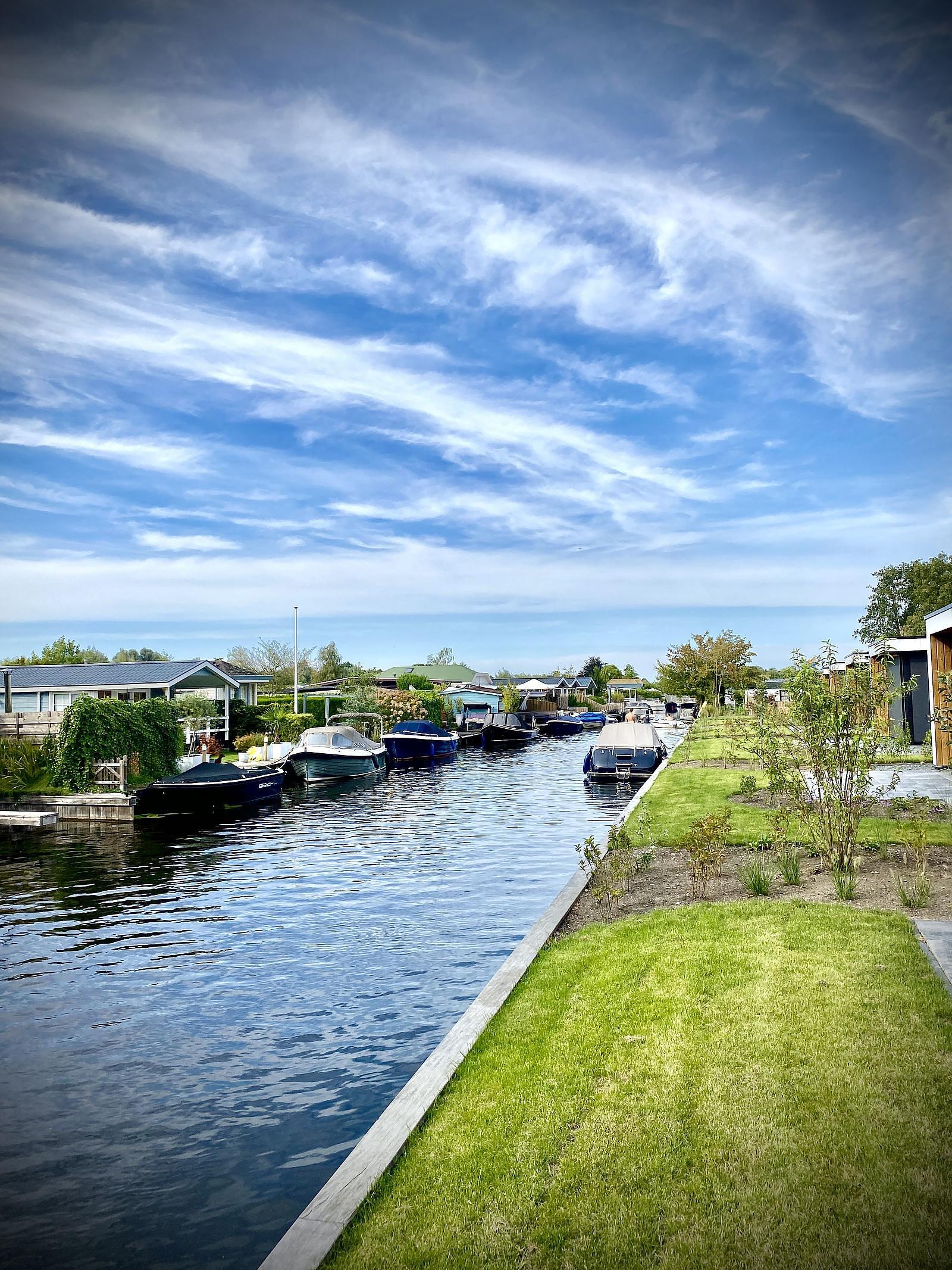 Vakantiehuis met sloep