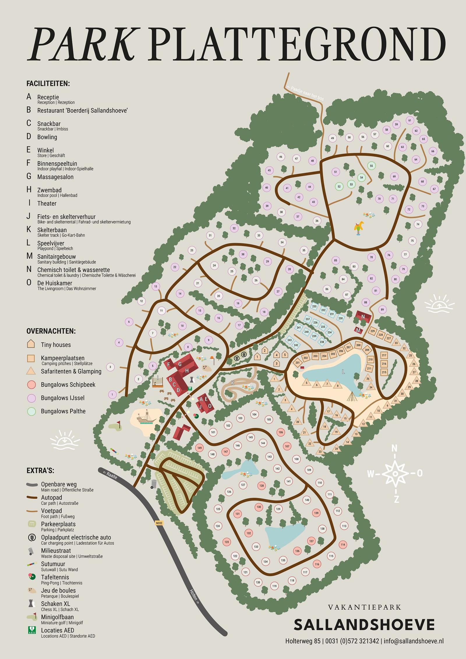 Plattegrond Sallandshoeve
