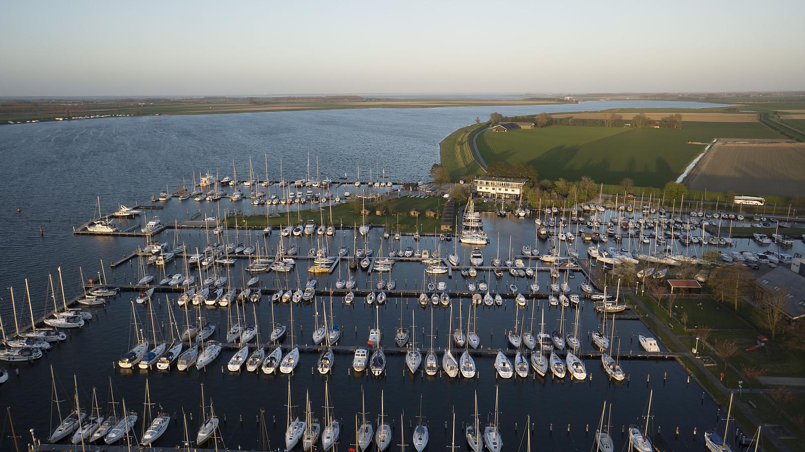 Marina on the Veerse Meer near Wolphaartsdijk