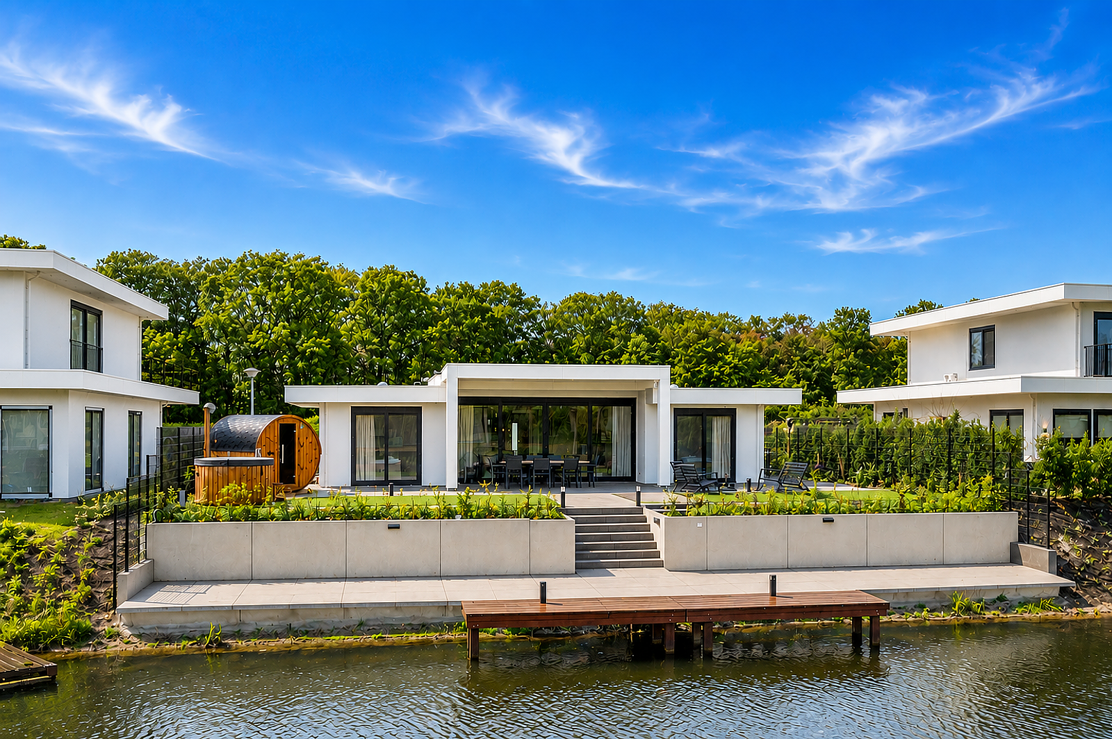 Ferienhaus mit Sauna