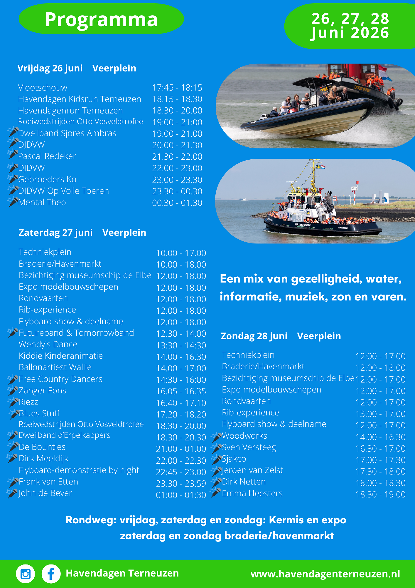 Programma havendagen terneuzen
