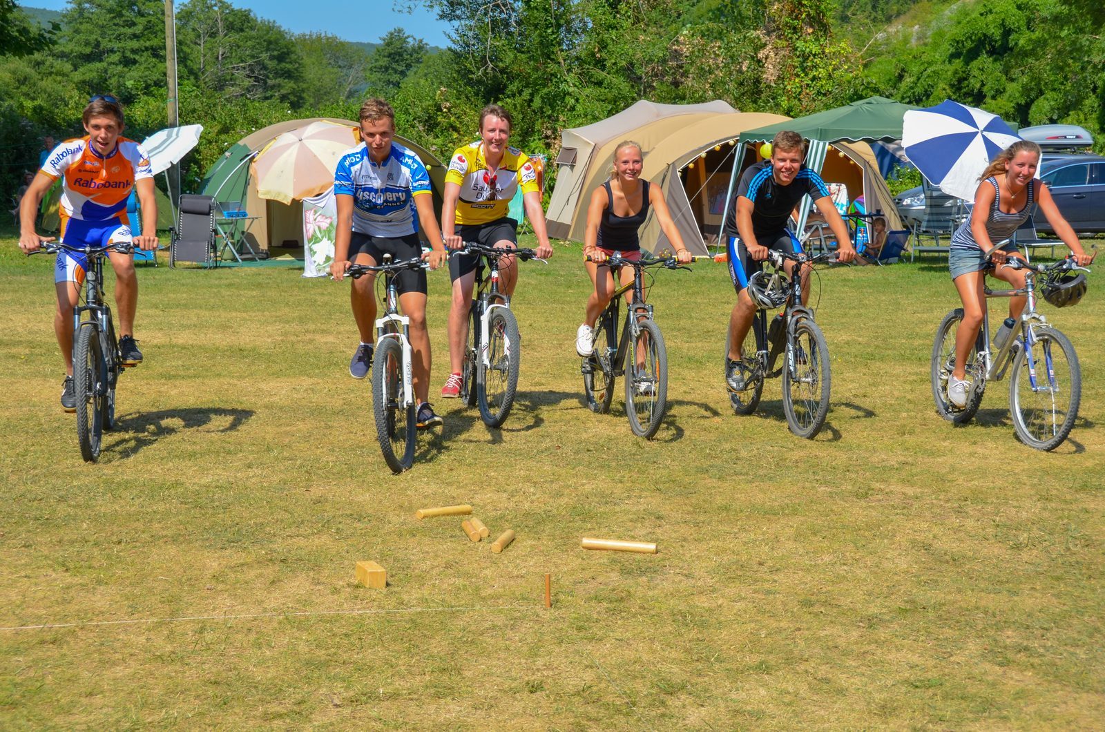 Mountainbiken op La Draille