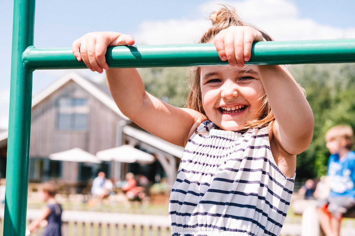 Child at Millstone Park