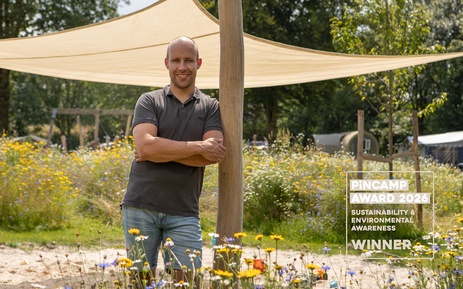 Natuurcamping Lemeler Esch winnaar Europese Duurzaamheidsaward 2026 van PiNCAMP