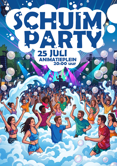 Animatie 2026 - Schuimparty