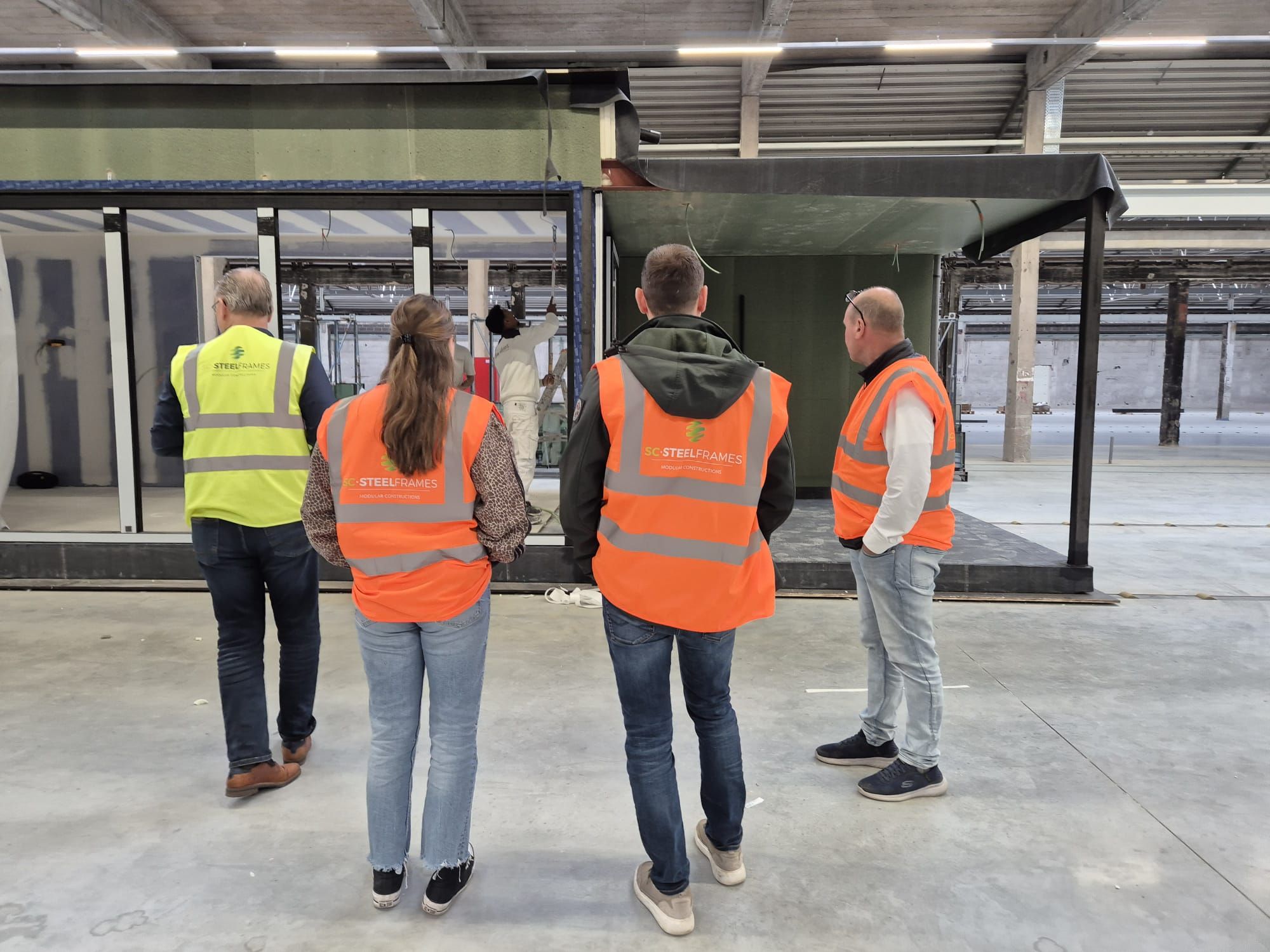 Woningen in productie bij SC-Steelframes