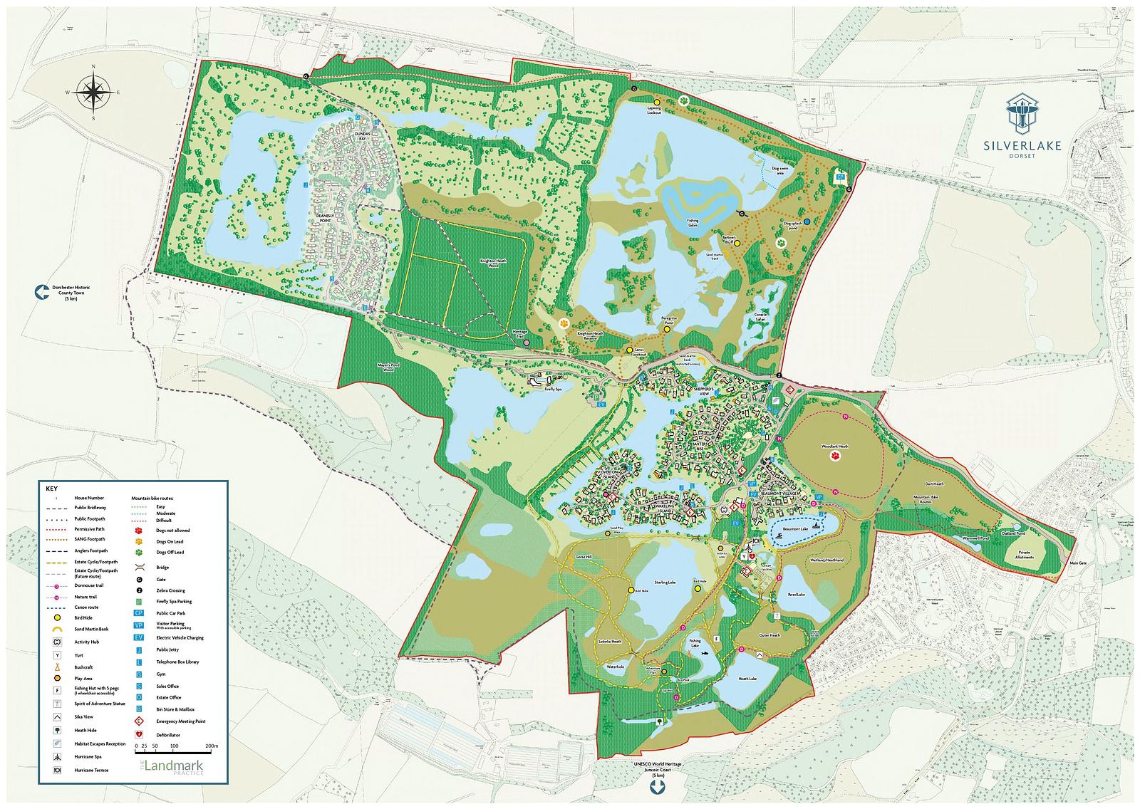 Silverlake Estate Map