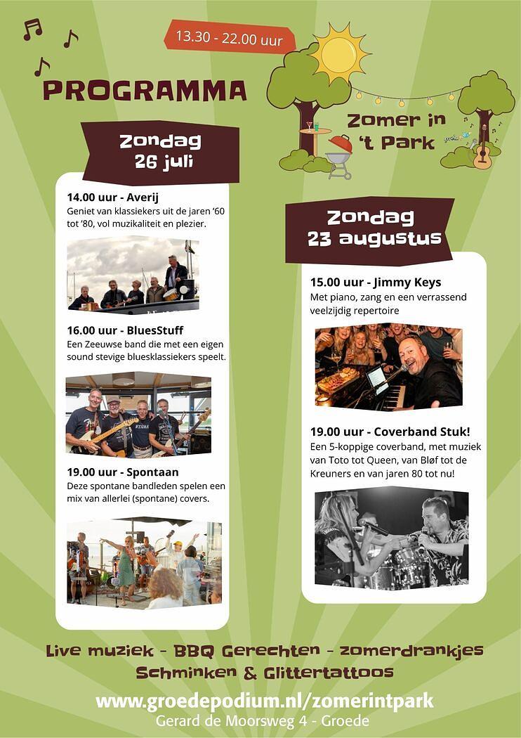 Zomer in het park