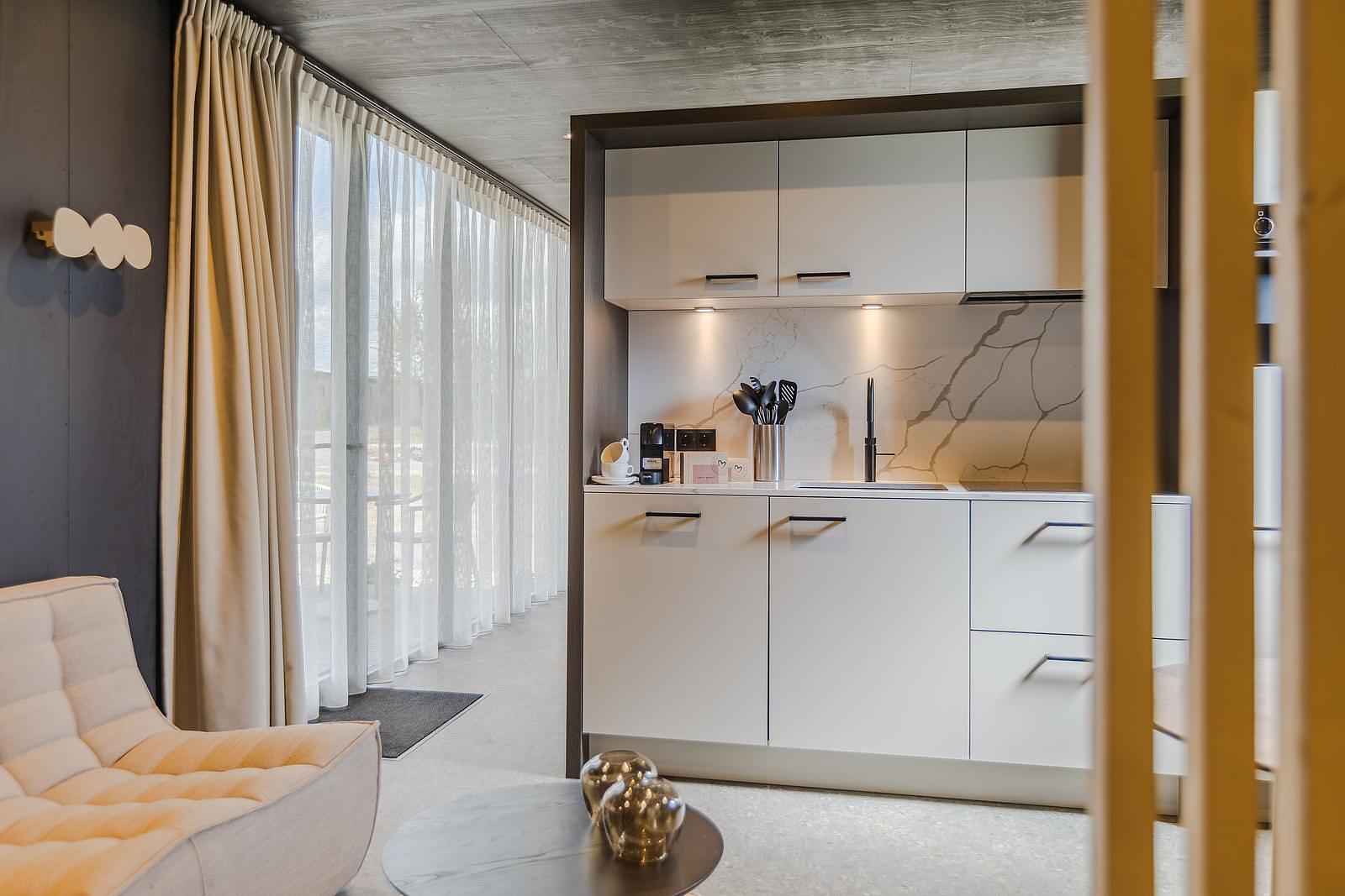 Solar hotel suite