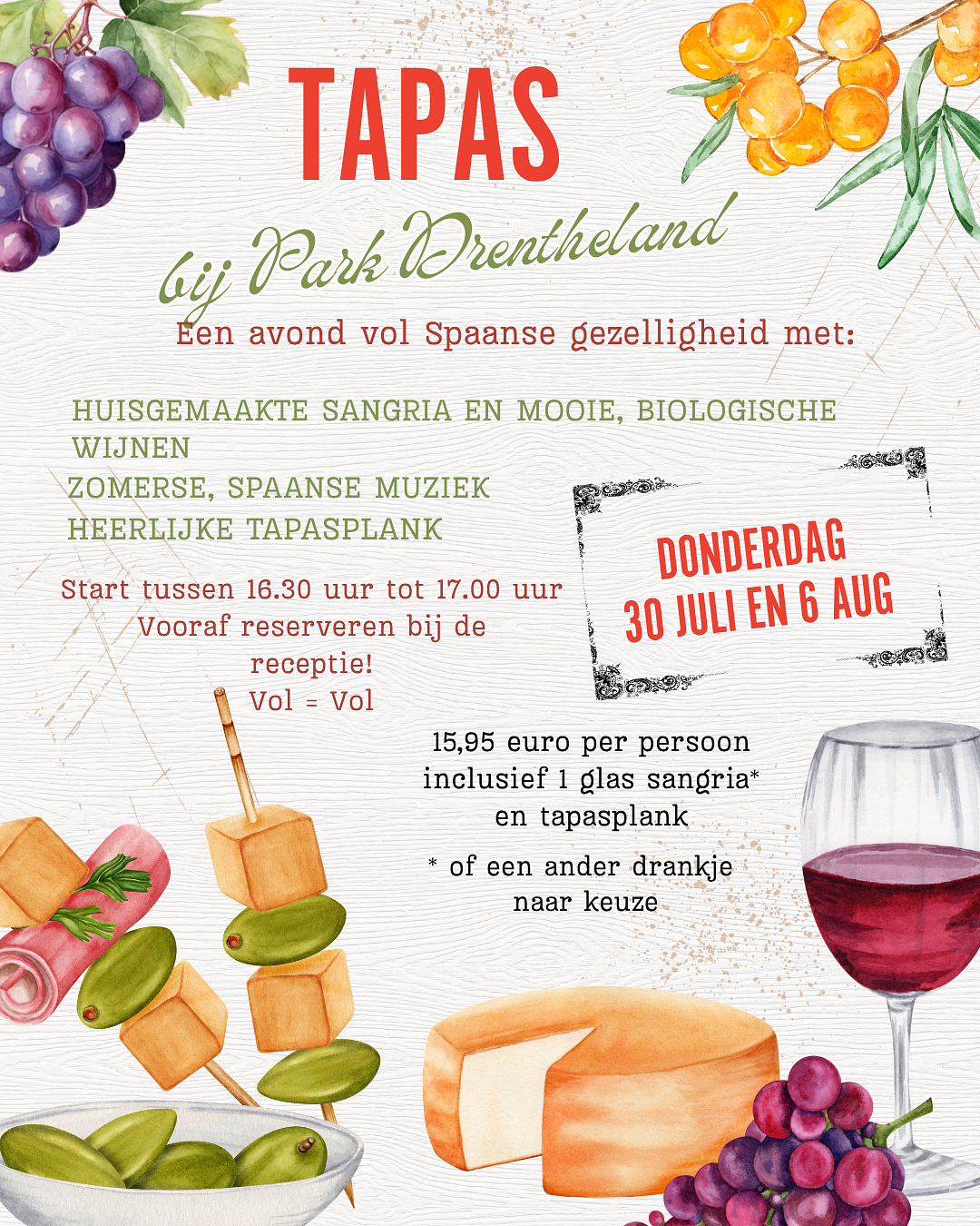 Tapas avond