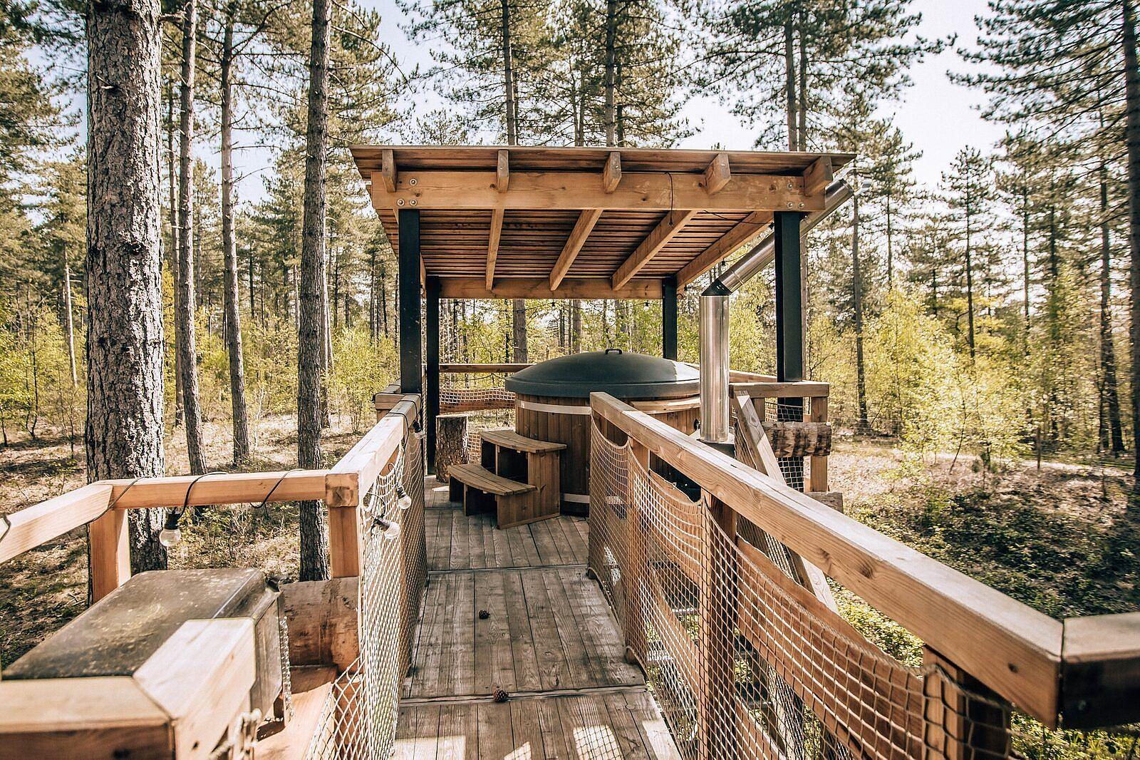 Natuurhuisje met hottub