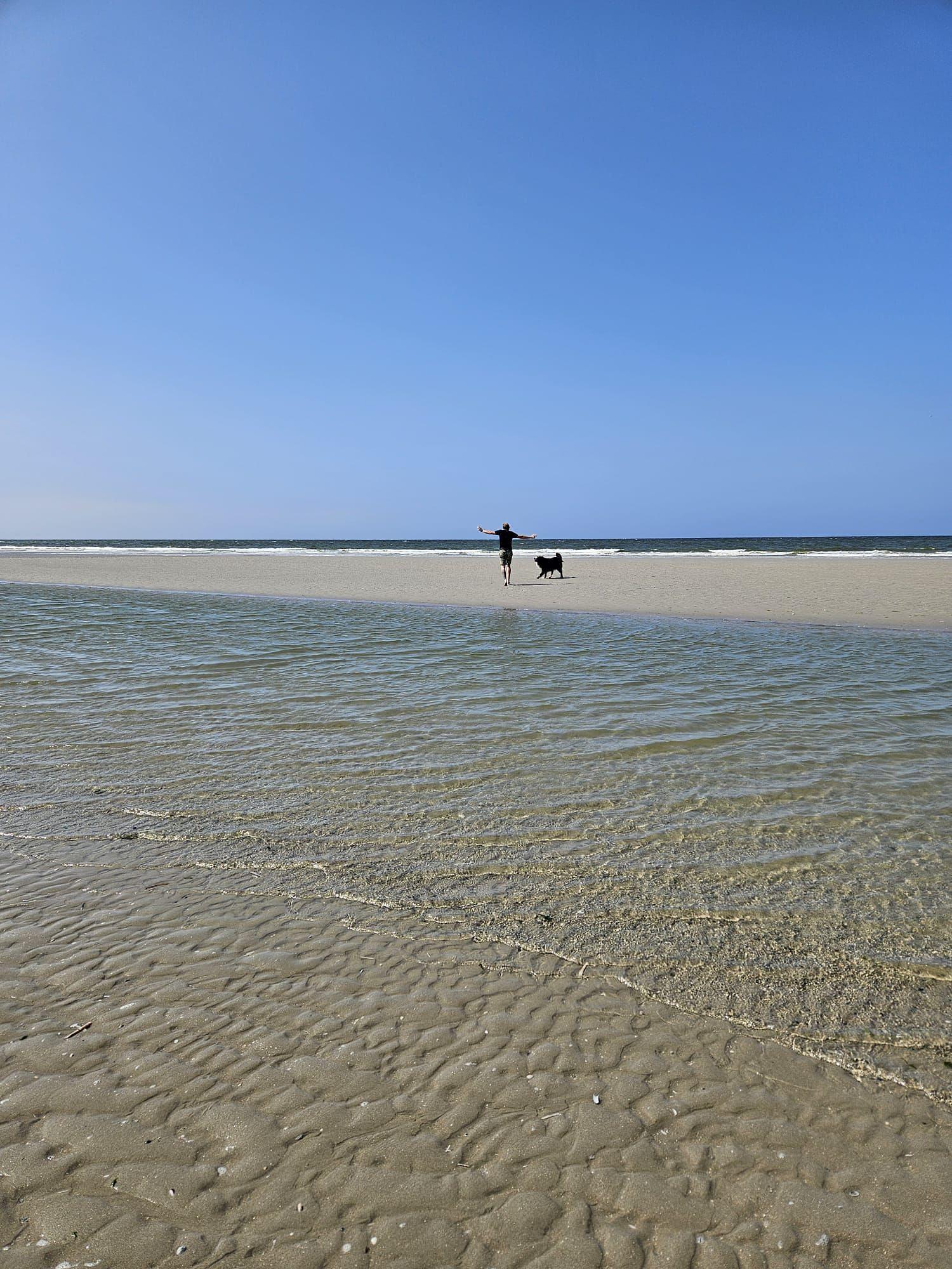 vrijheid op het strand