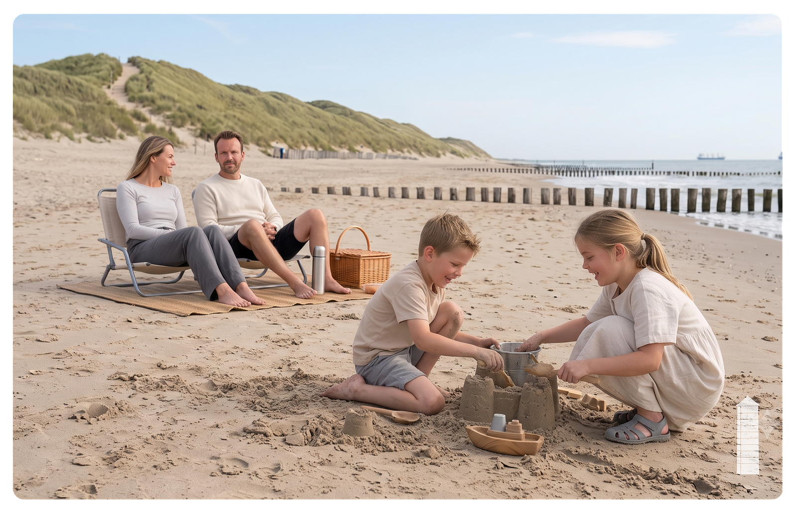 Kids op vakantie