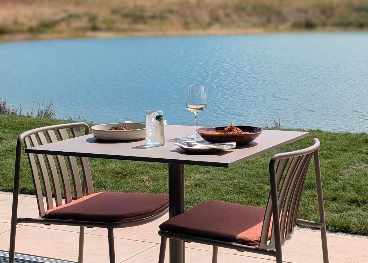 Firefly Restaurant overlooking Firefly Lake on Silverlake Estate, Dorset Firefly Restaurant overlooking Firefly Lake on Silverlake Estate, Dorset