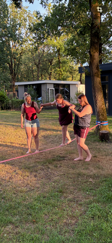 Blote voeten pad