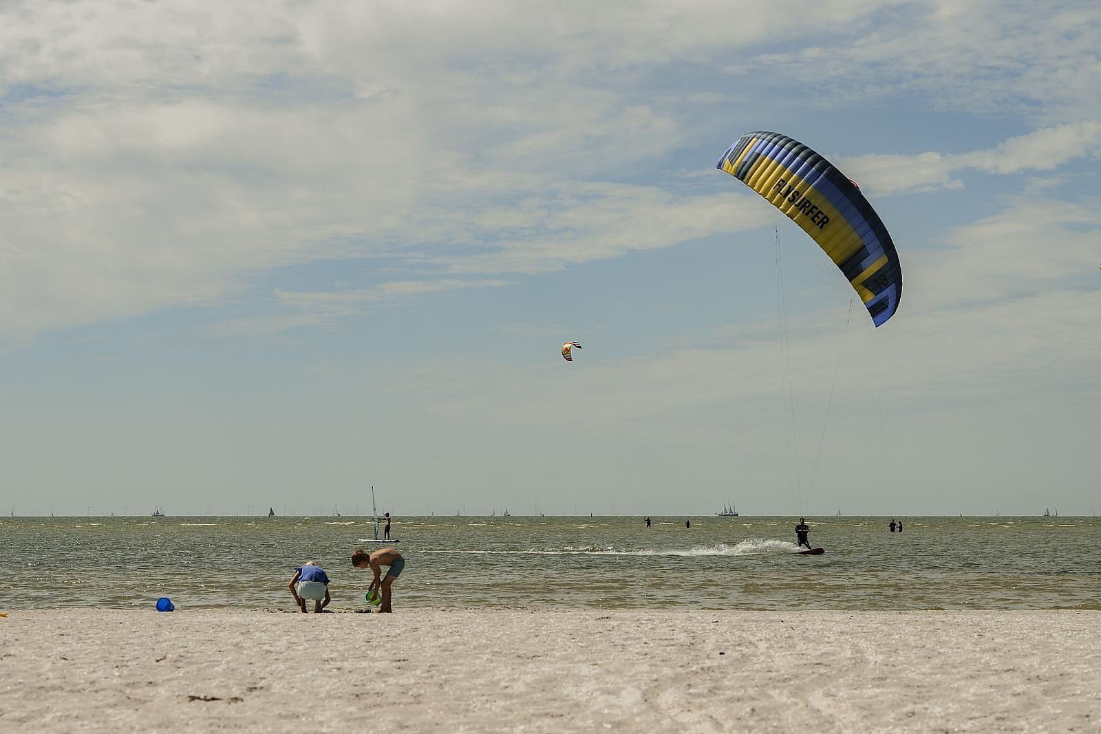 Campsite by the IJsselmeer