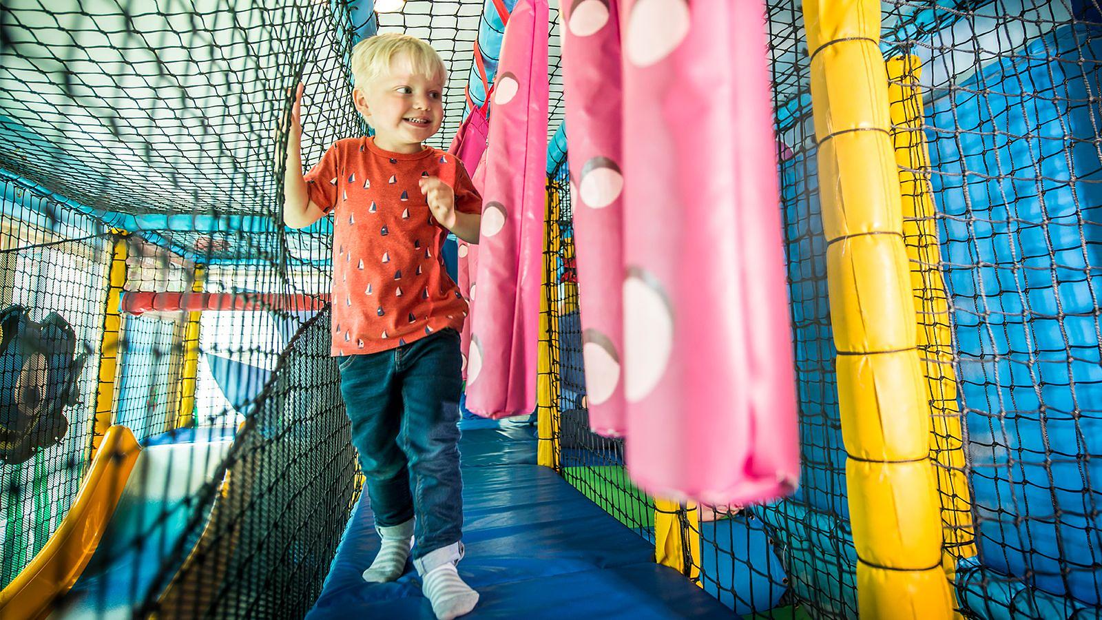 Indoor soft play area Indoor soft play area