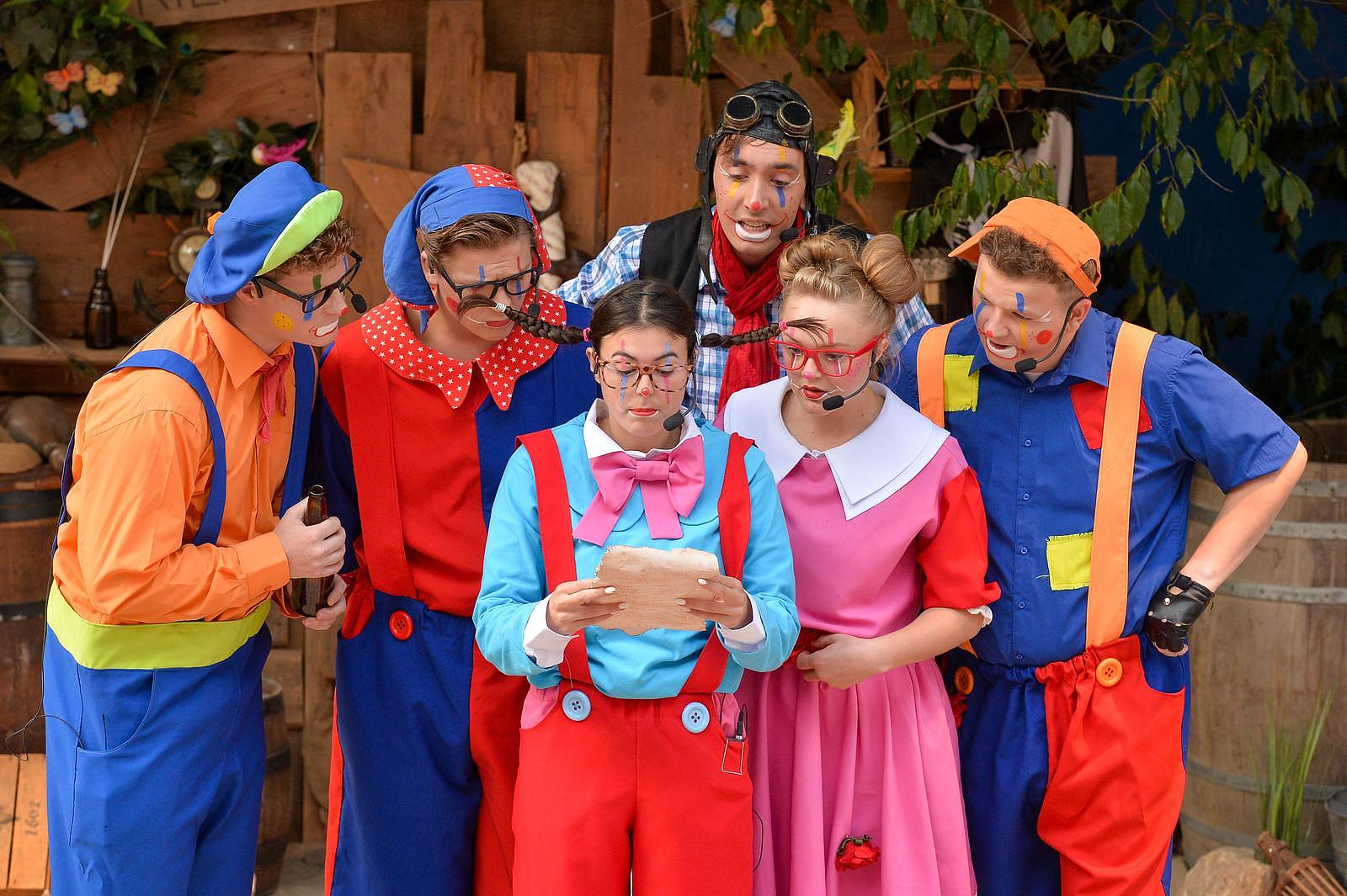 Camping met animatie