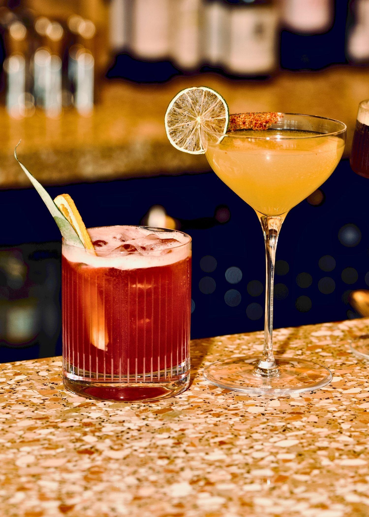 Cocktails at The Firefly Restaurant