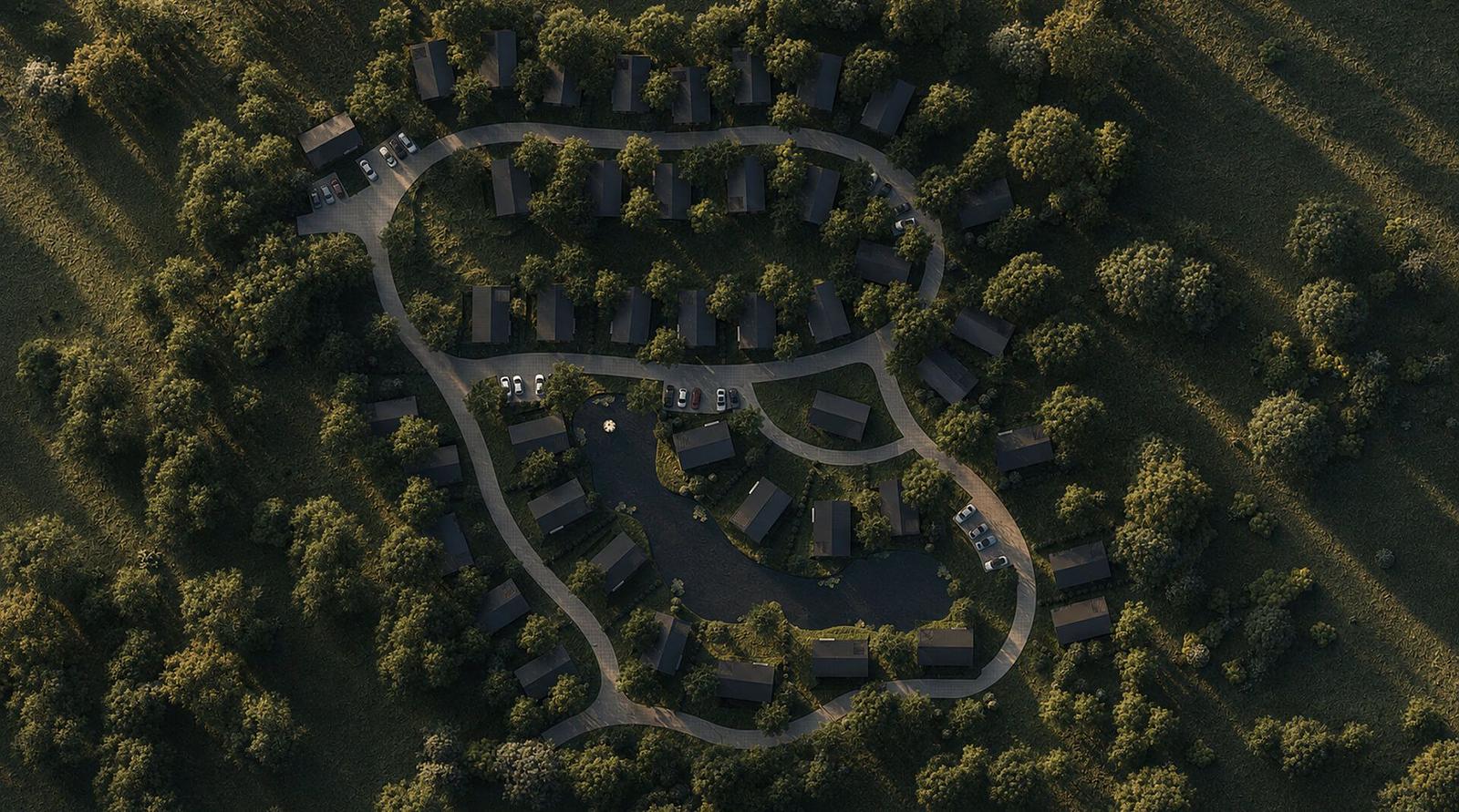 Bovenaanzicht Vakantiepark Het Koningsbos Bovenaanzicht Vakantiepark Het Koningsbos