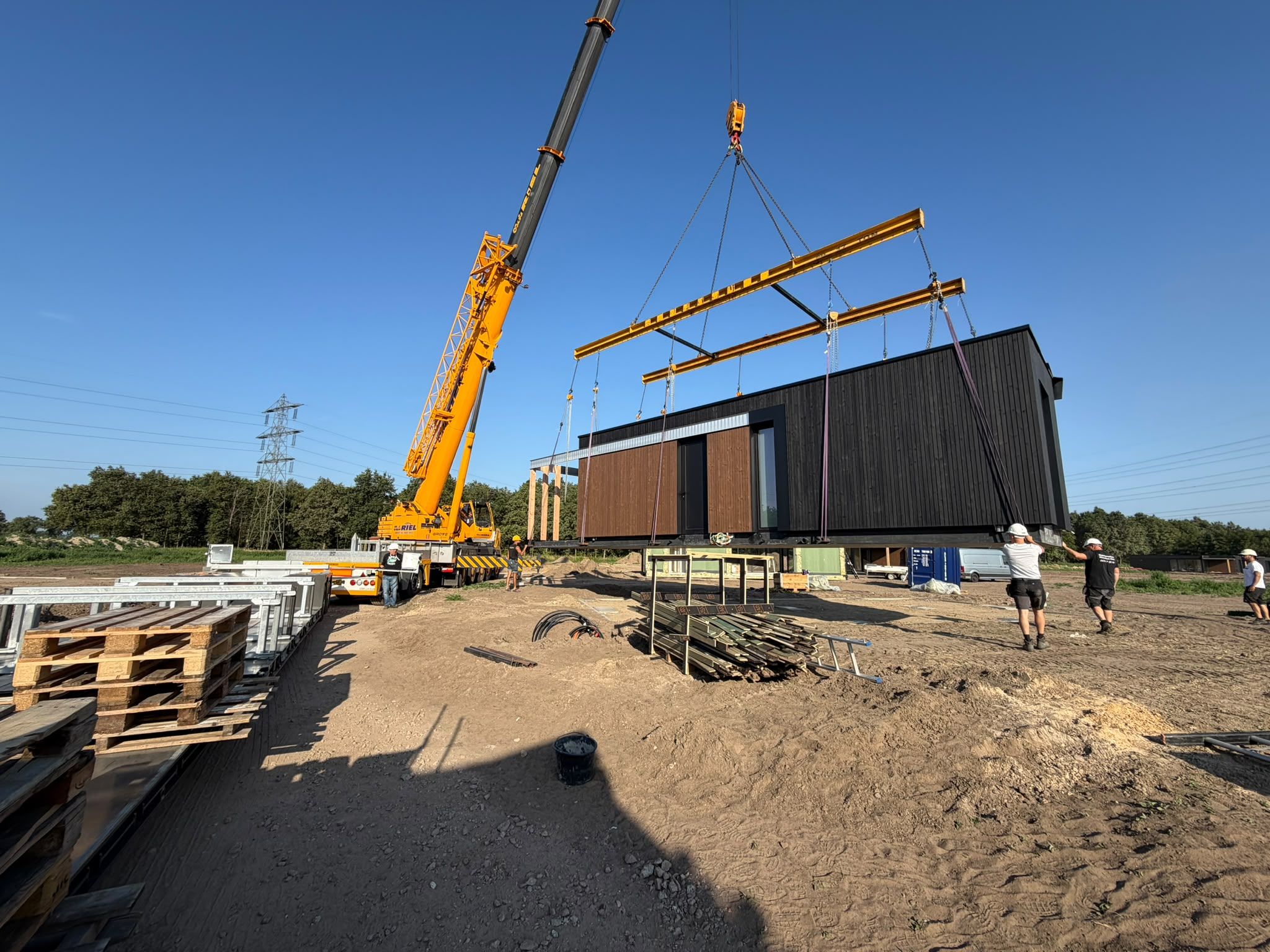 Voortgang bouw Fjora Resort
