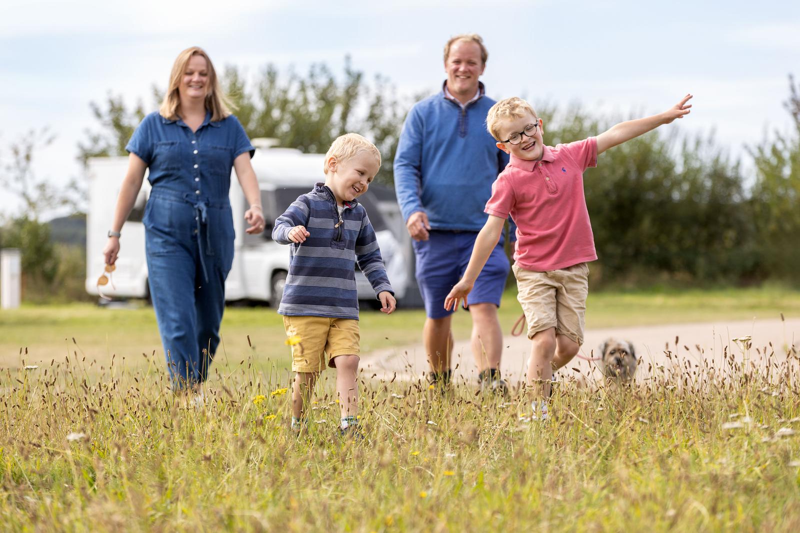 Autumn family holiday at Pinewoods