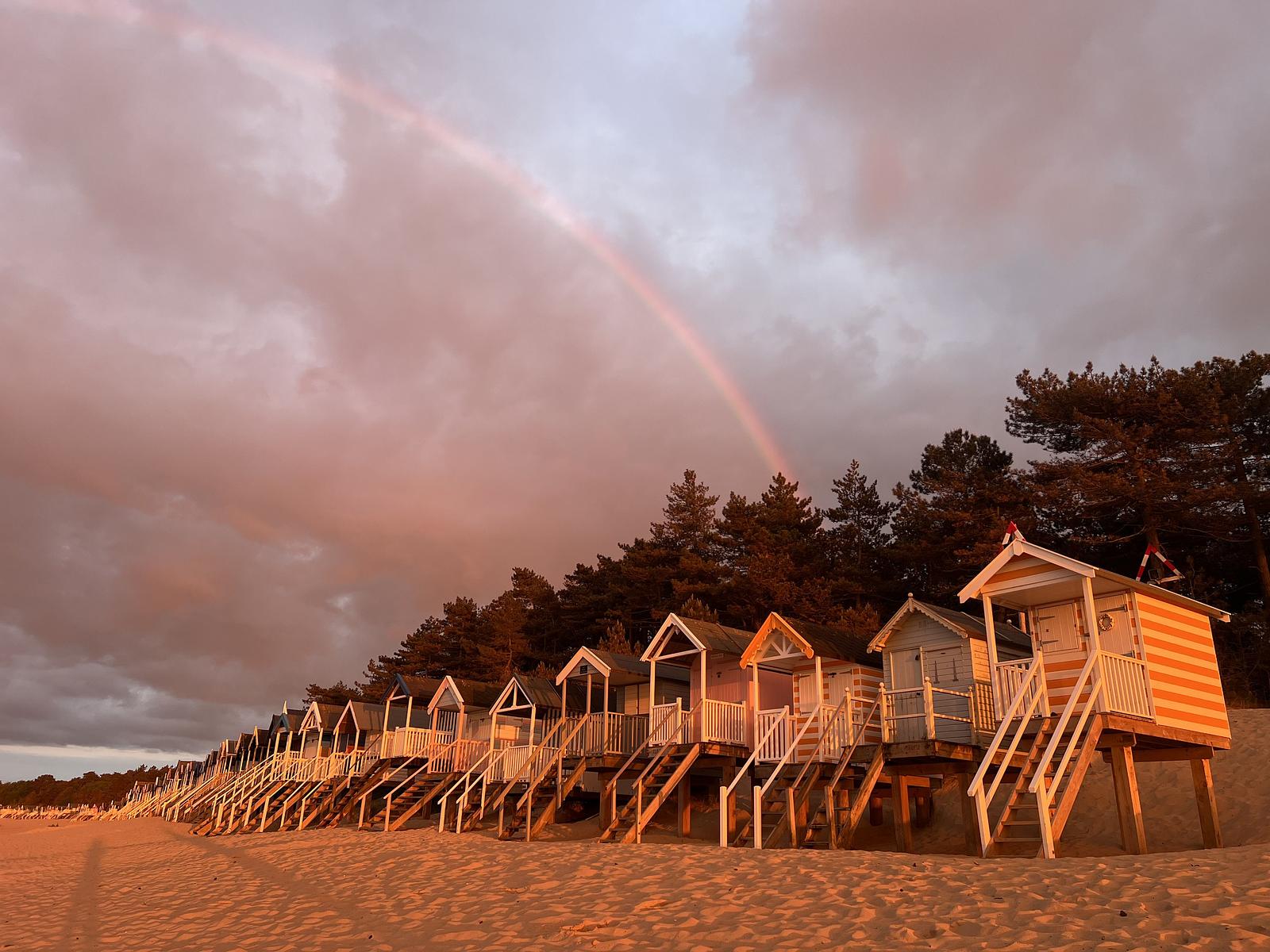 Sunset on Wells Beach 