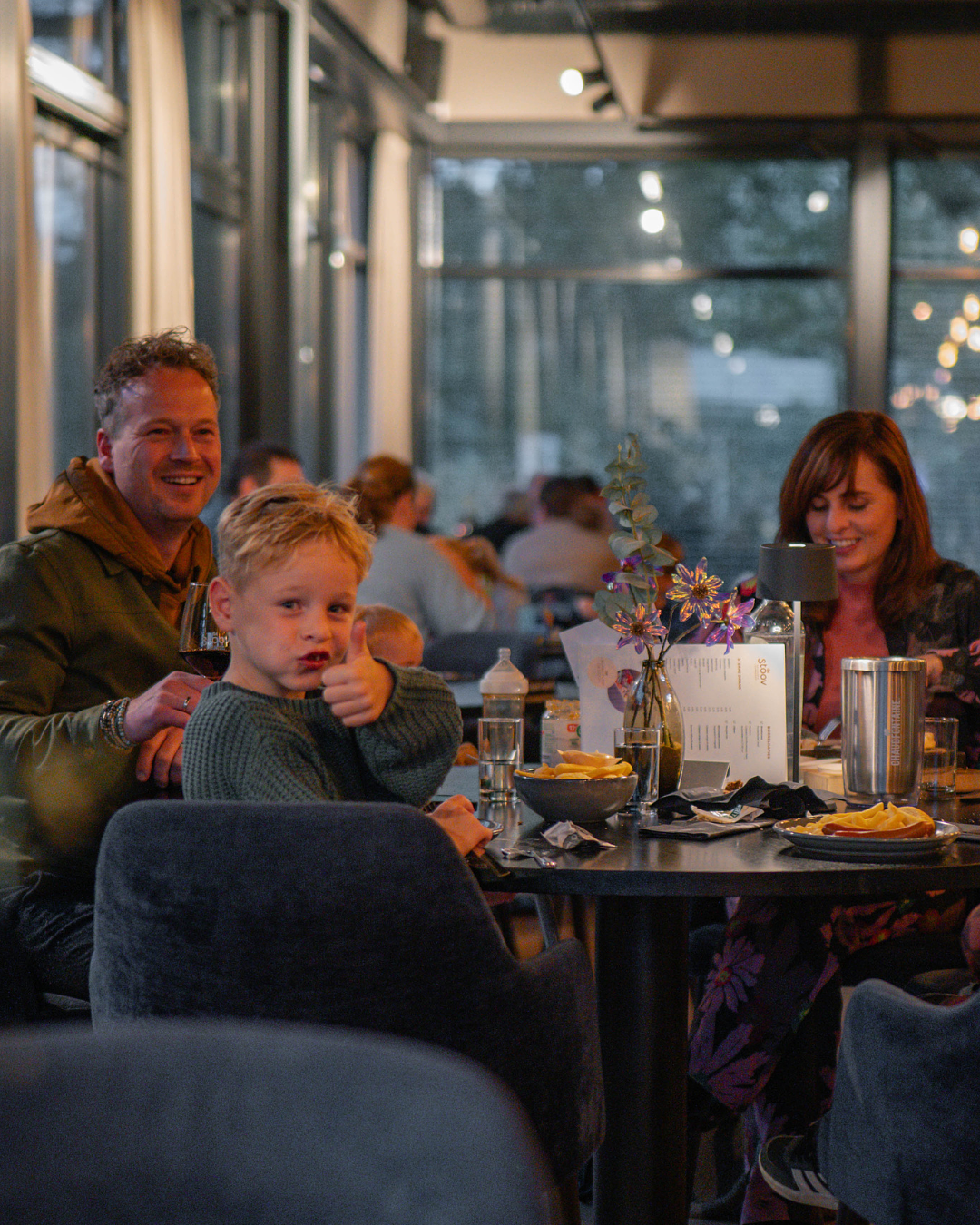 Kind uit eten