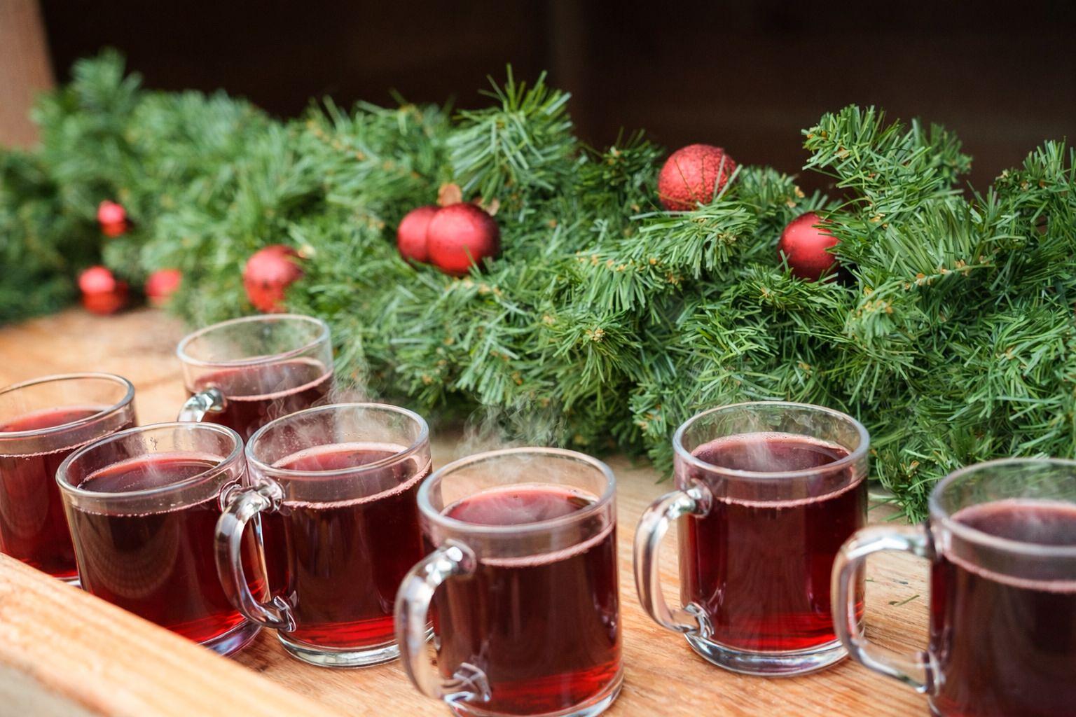 gluhwein terras herfst winter vakantie