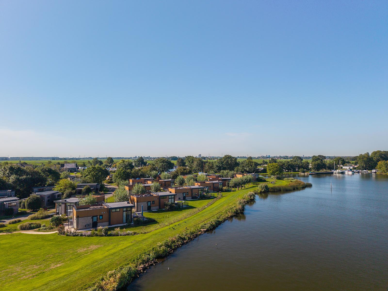 vakantiehuis aan het water