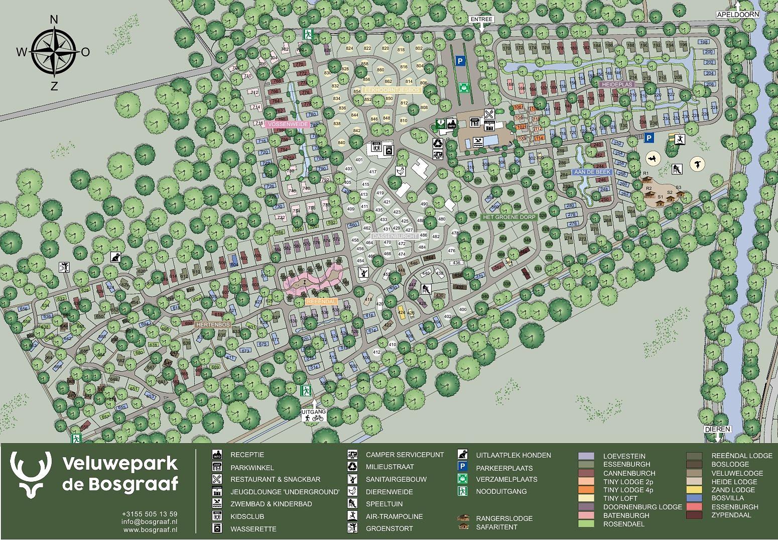 Plattegrond De Bosgraaf