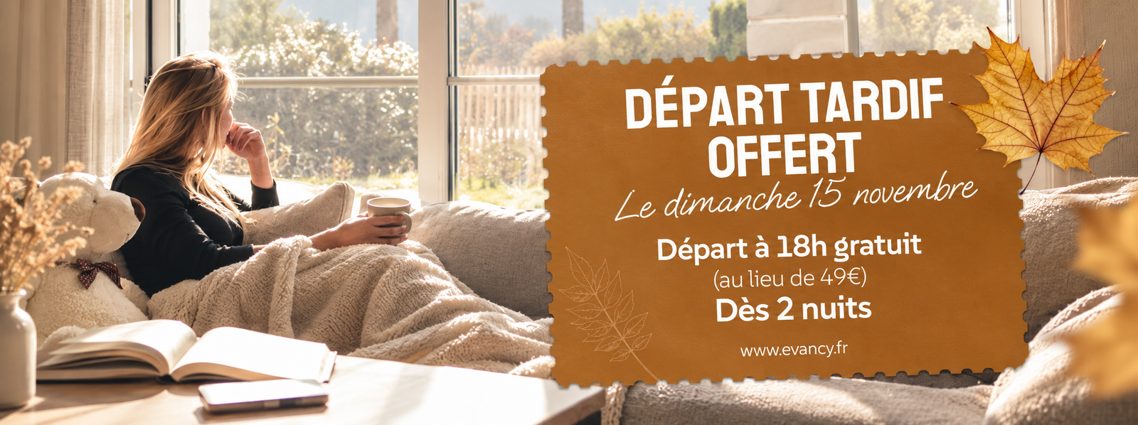 départ tardif offert