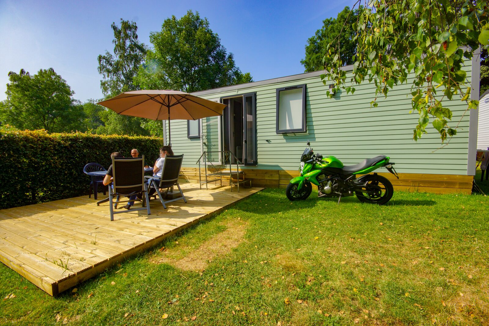 Verblijven op Walsdorf Mobilehome Hemelvaart