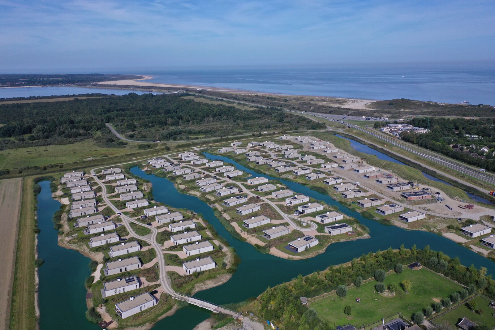 De Groote Duynen holiday park beach 