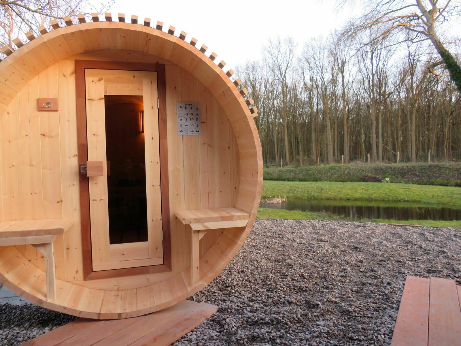 sauna buitenaanzicht
