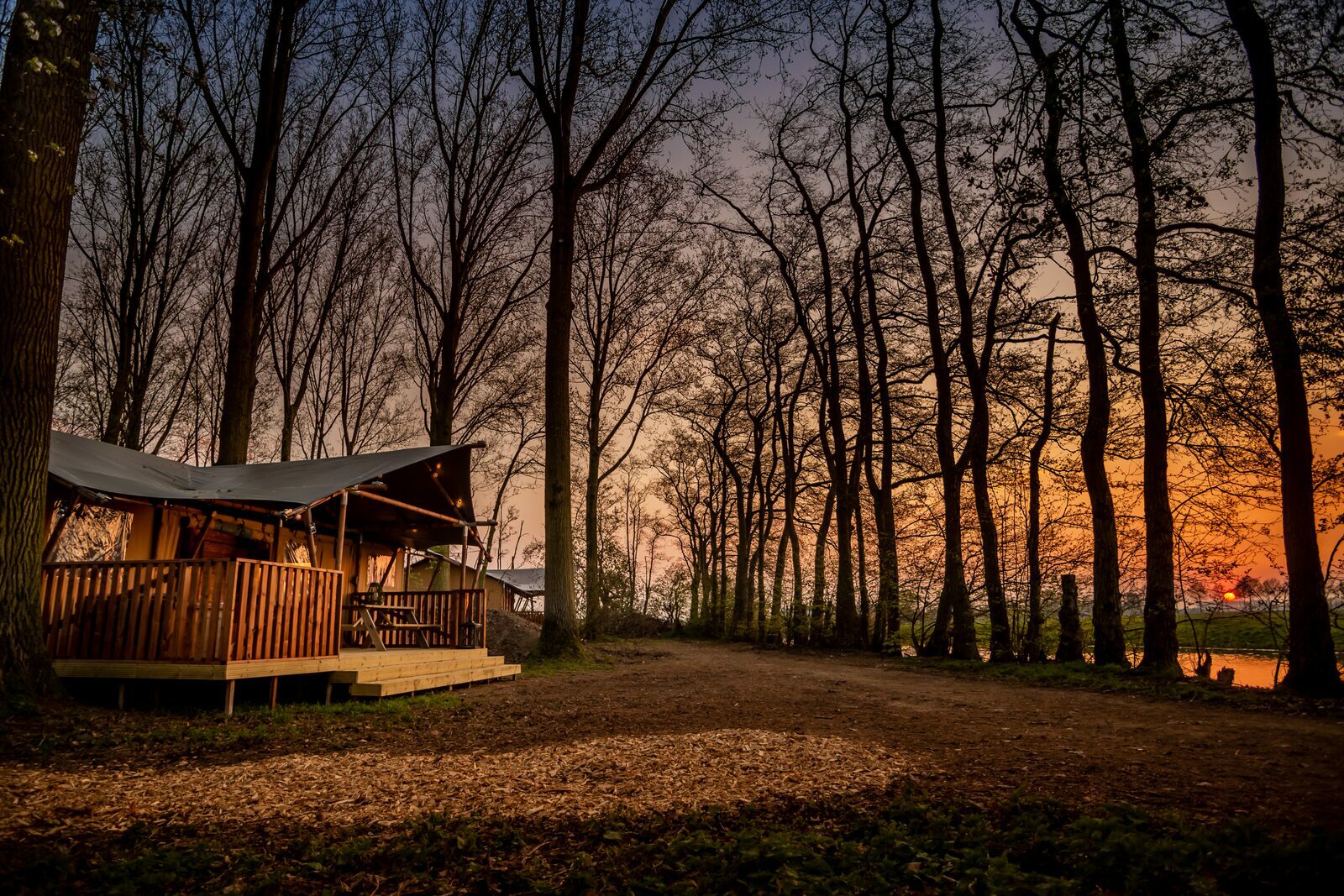 Glamping in nature