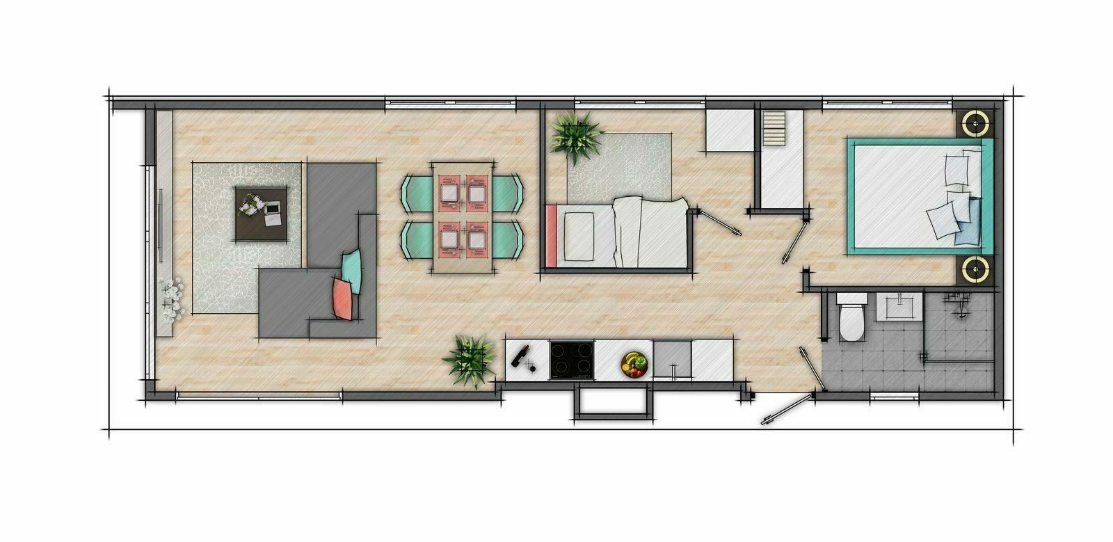 Biebosch – Rental – Map