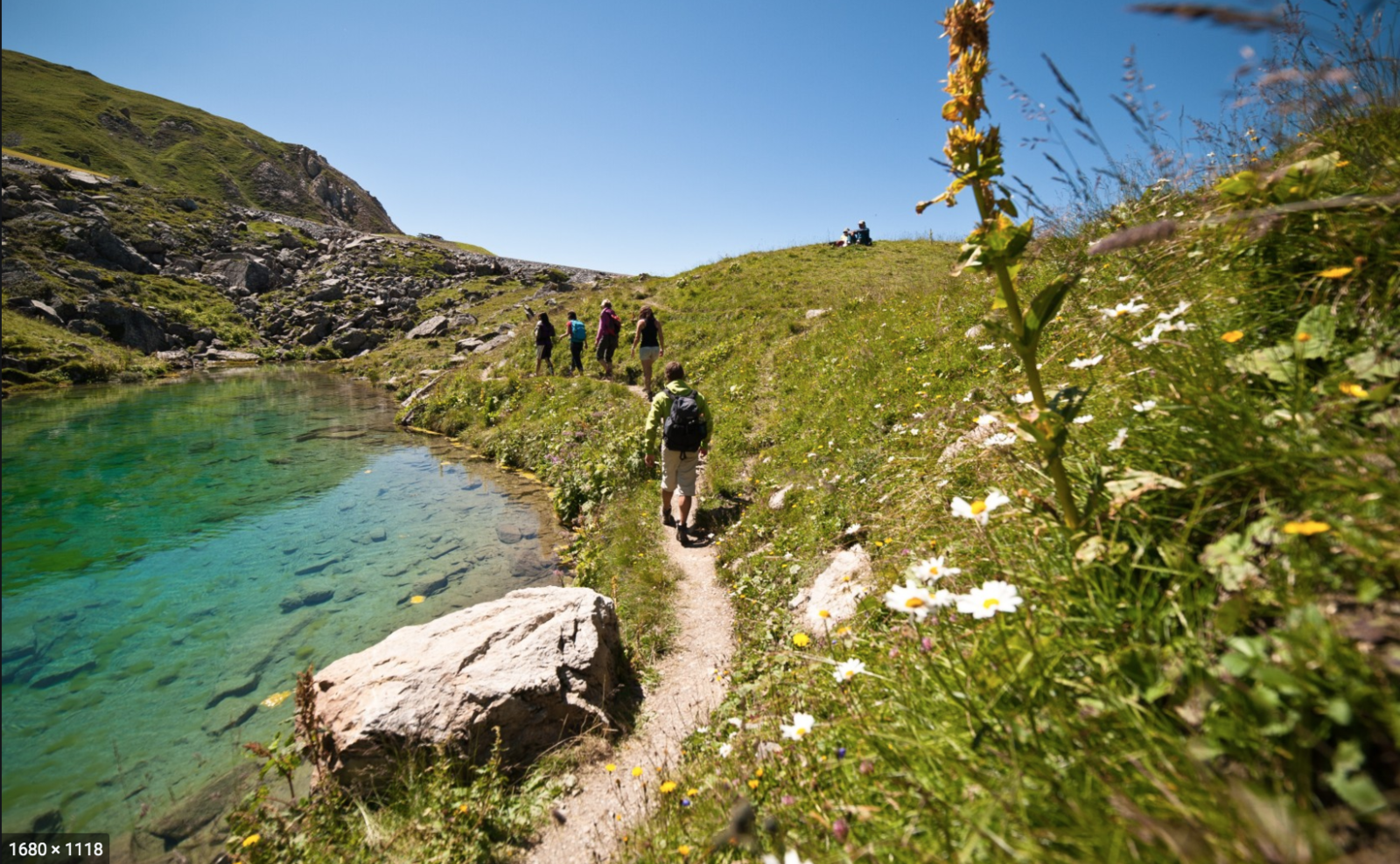 hiking in Savoie