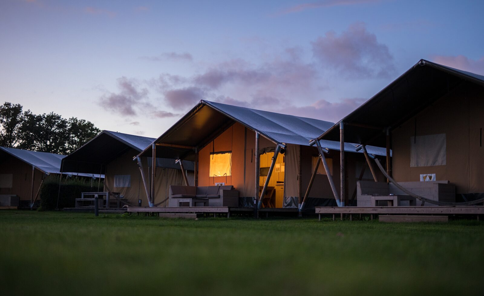 Safari tents