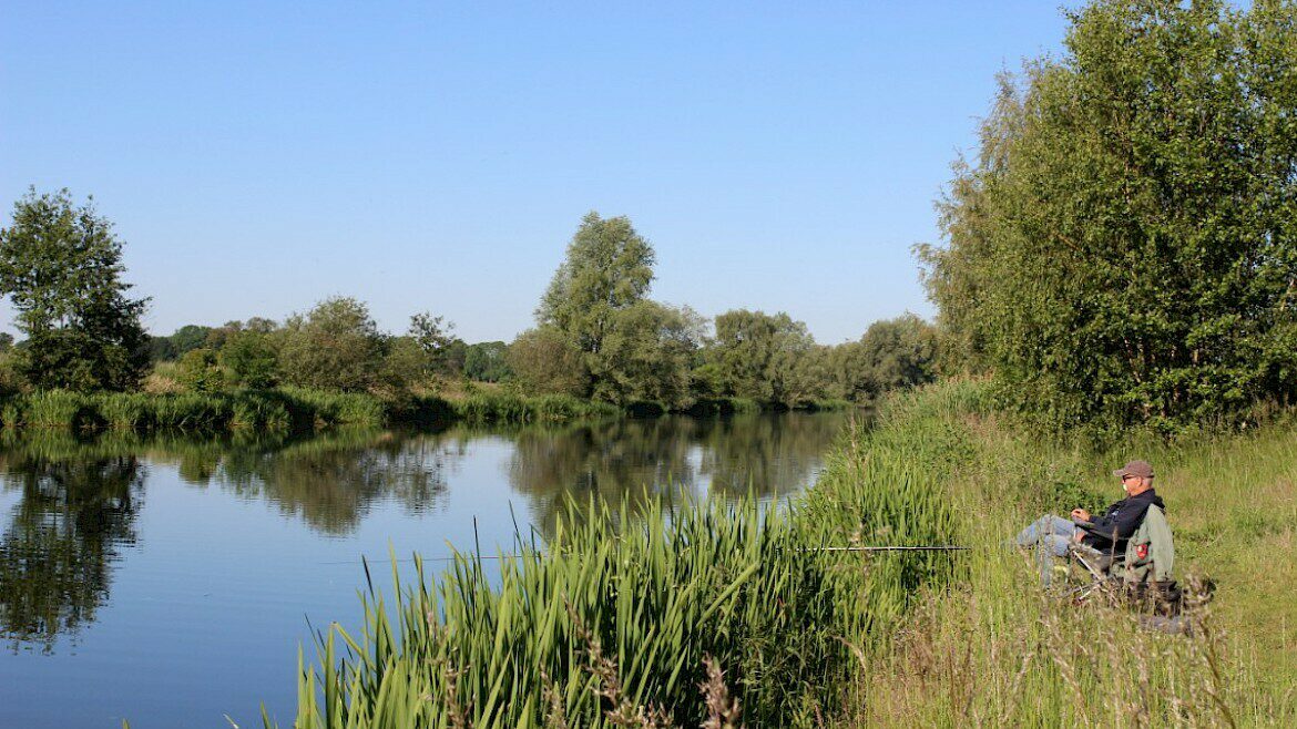 Fishing in the Berkel