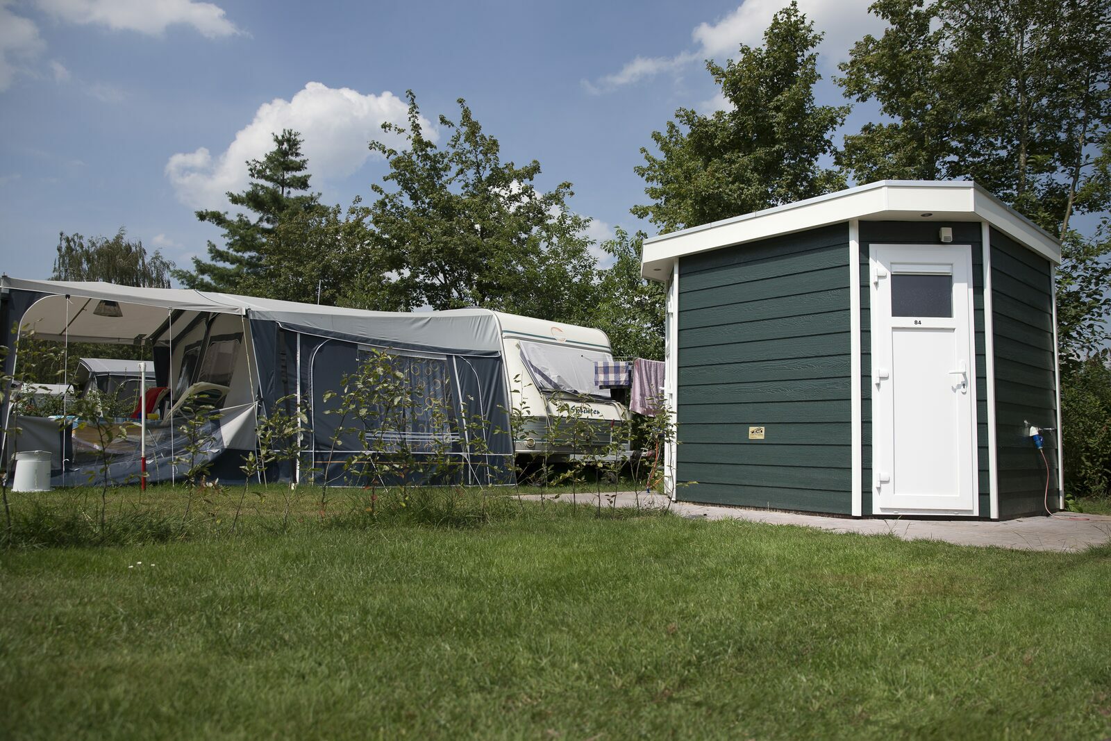 Camping met privé sanitair Twente