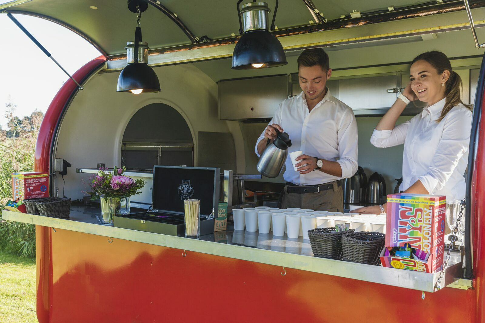 Foodtruck aan de Regge